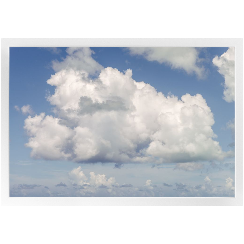 Cloud Library 6 Framed Print