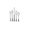 Grosgrain Stainless Steel 5-Piece Place Setting by Vera Wang