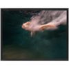 Night Dive Framed Canvas