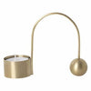 Balance Tealight Holder in Brass by Ferm Living