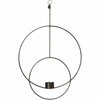 Circular Hanging Tealight Deco in Black by Ferm Living