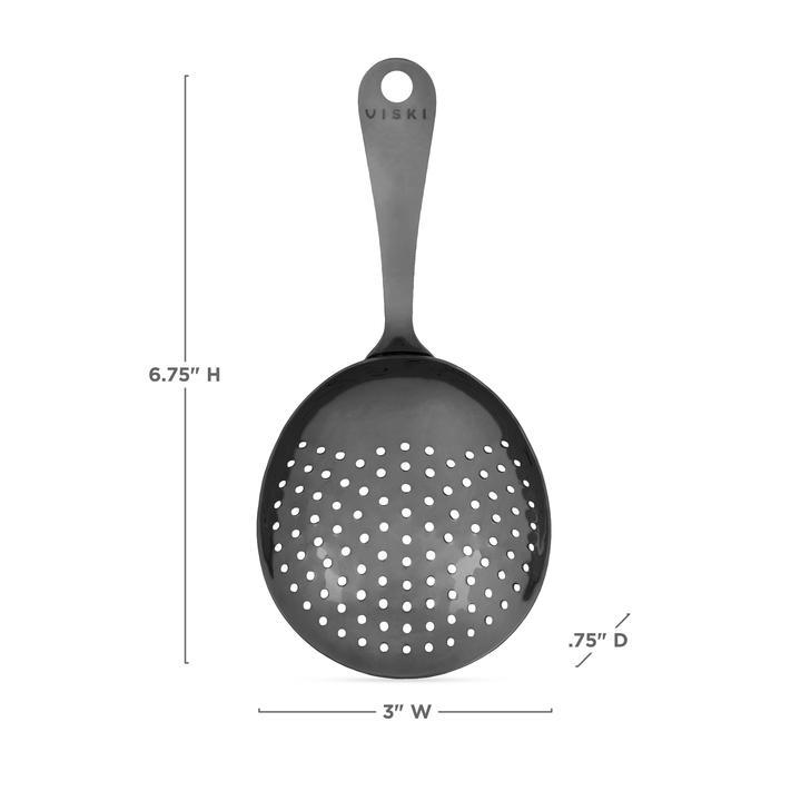 Gunmetal Julep Strainer