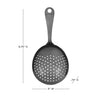 Gunmetal Julep Strainer