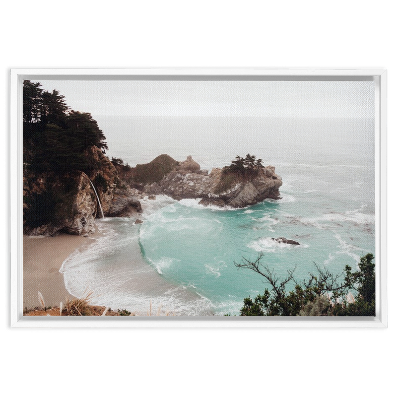 Big Sur Framed Canvas