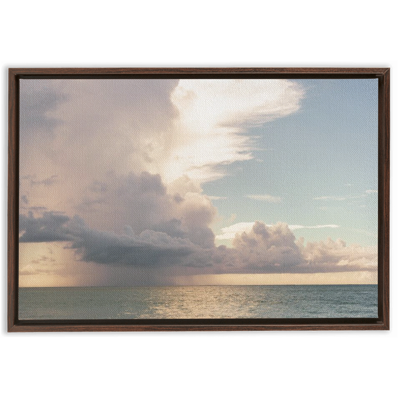 Island Sunset Framed  Canvas