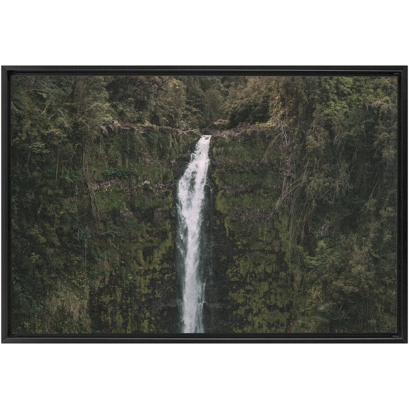 Waterfall Framed Canvas