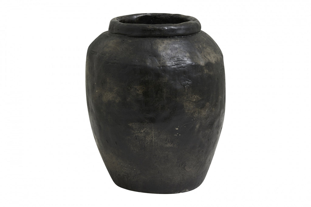 CEMA Medium Pot in Black