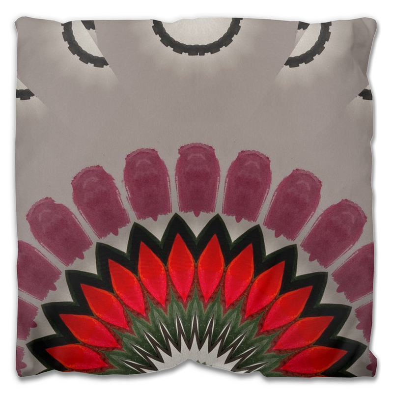 Big Bloom Throw Pillow