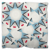 Blue Stars Throw Pillow