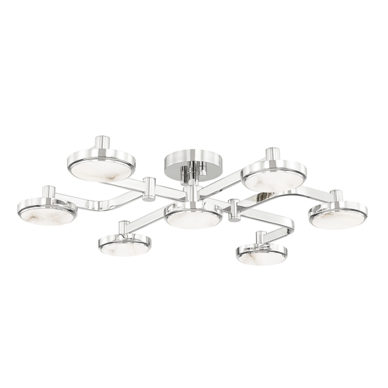 Meander 6 Light Chandelier