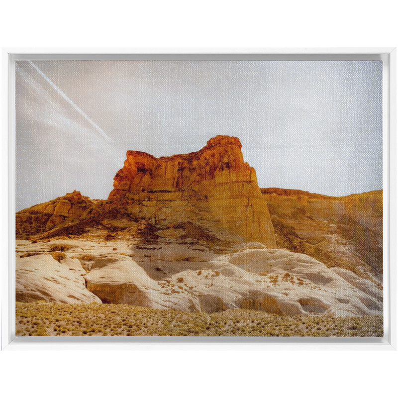 Red Rock Framed Canvas