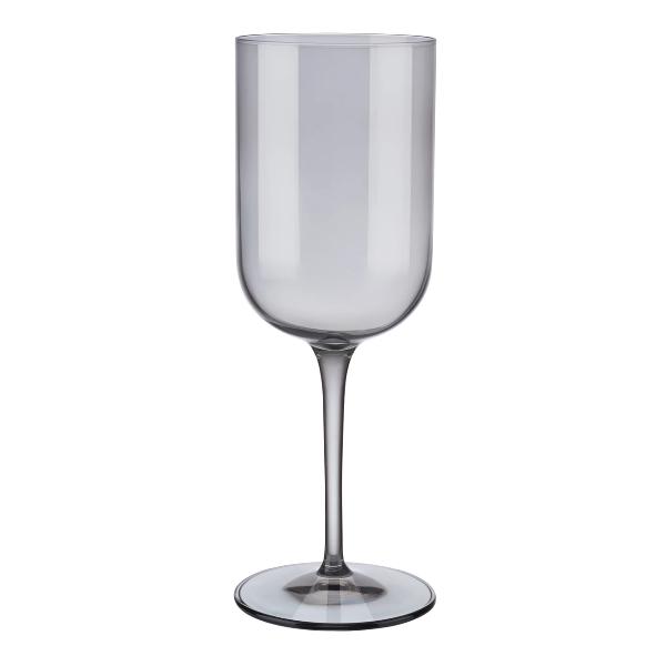 FUUM White Wine Glasses Set of 4 in Smoke