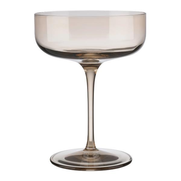 FUUM Champagne Saucer Glasses Set of 4 in Nomad