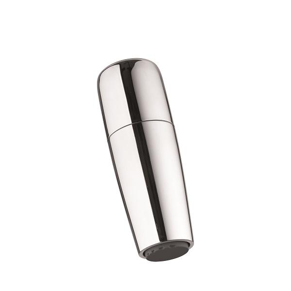 SALPI Salt & Pepper Mills Polished Stainless with Sharkskin & Magnet