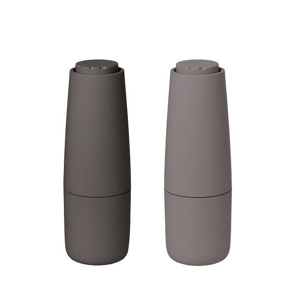 SALPI Salt & Pepper Mills in Sharkskin & Magnet