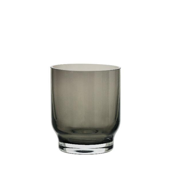 LUNGO Tumbler Glasses in Smoke 8oz - Set Of 2