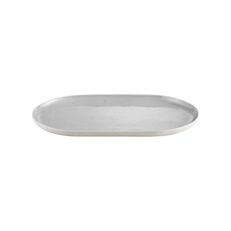 Sablo Ceramic Stoneware Oval Serving Plate