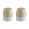 Sablo Ceramic Stoneware Salt and Pepper Shaker Set