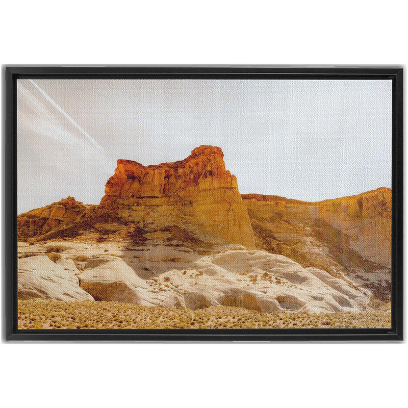 Red Rock Framed Canvas