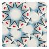 Blue Stars Throw Pillow