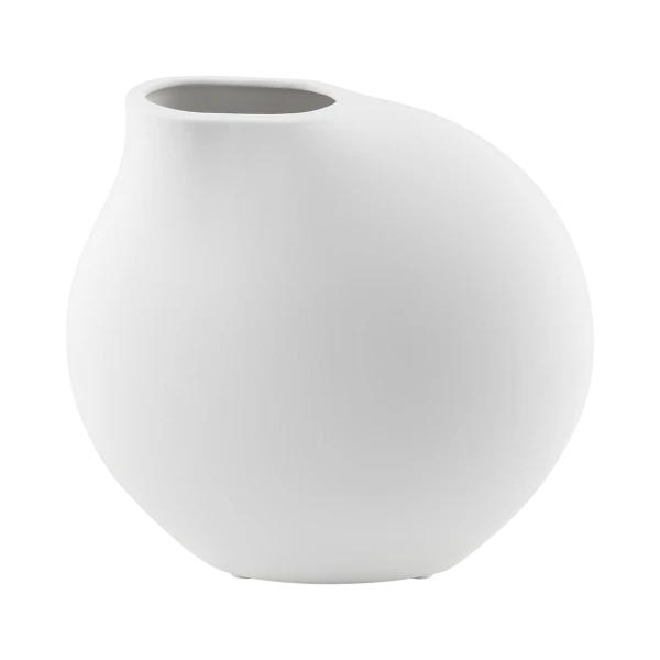 Nona White Porcelain Vase