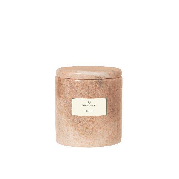 FRABLE Scented Candle with Marble Container in Figue