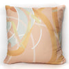 Peach Mint Throw Pillow