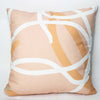 Peach Mint Throw Pillow