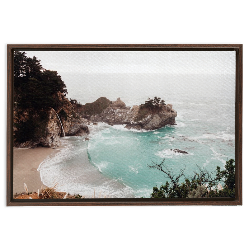 Big Sur Framed Canvas