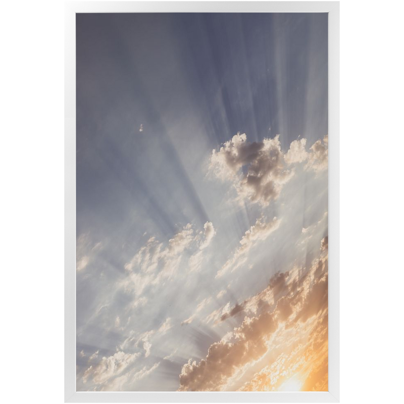 Cloud Library 3 Framed Print