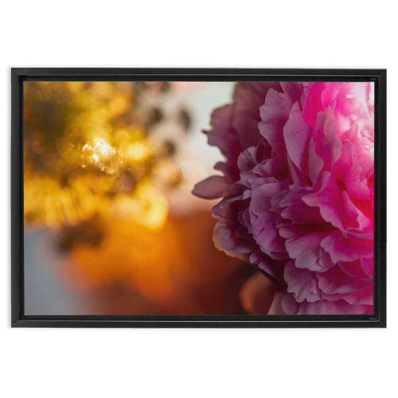 Floral Dream Framed Stretched Canvas