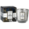 Pedestal 3 Wick Tin Candle in White Currants & Alpine Lace design by Voluspa