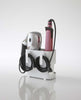 Beautes Blow Dryer & Iron Holder in White