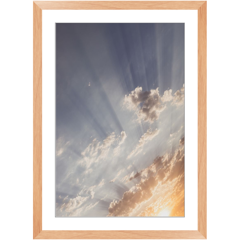 Cloud Library 3 Framed Print