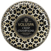 Maison Metallo 2 Wick Candle in Crisp Champagne design by Voluspa