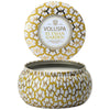 Maison Metallo 2 Wick Candle in Elysian Garden design by Voluspa