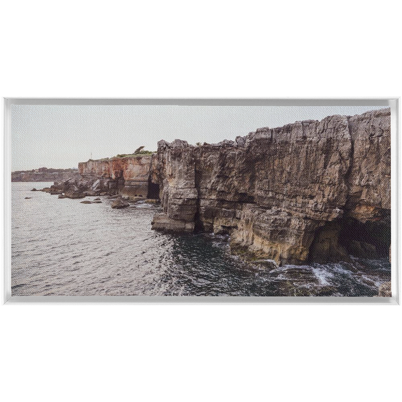 Boca do Inferno Framed Canvas