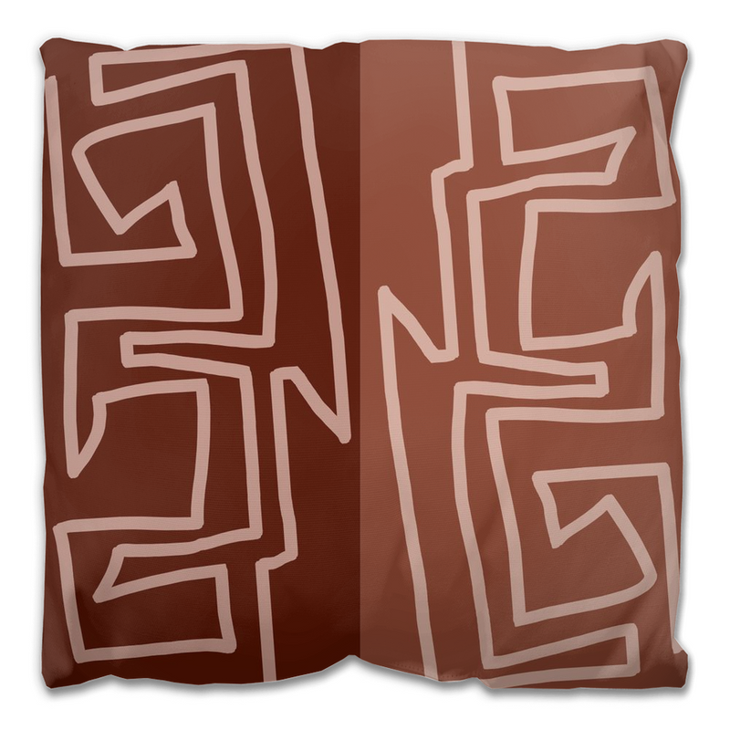 Glyph Throw Pillow