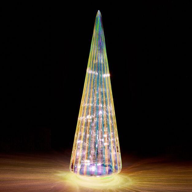 LED Lighted Tree in Silver