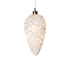 LED Pinecone Glass Holiday Ornament by MoMA