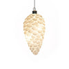 LED Pinecone Glass Holiday Ornament by MoMA