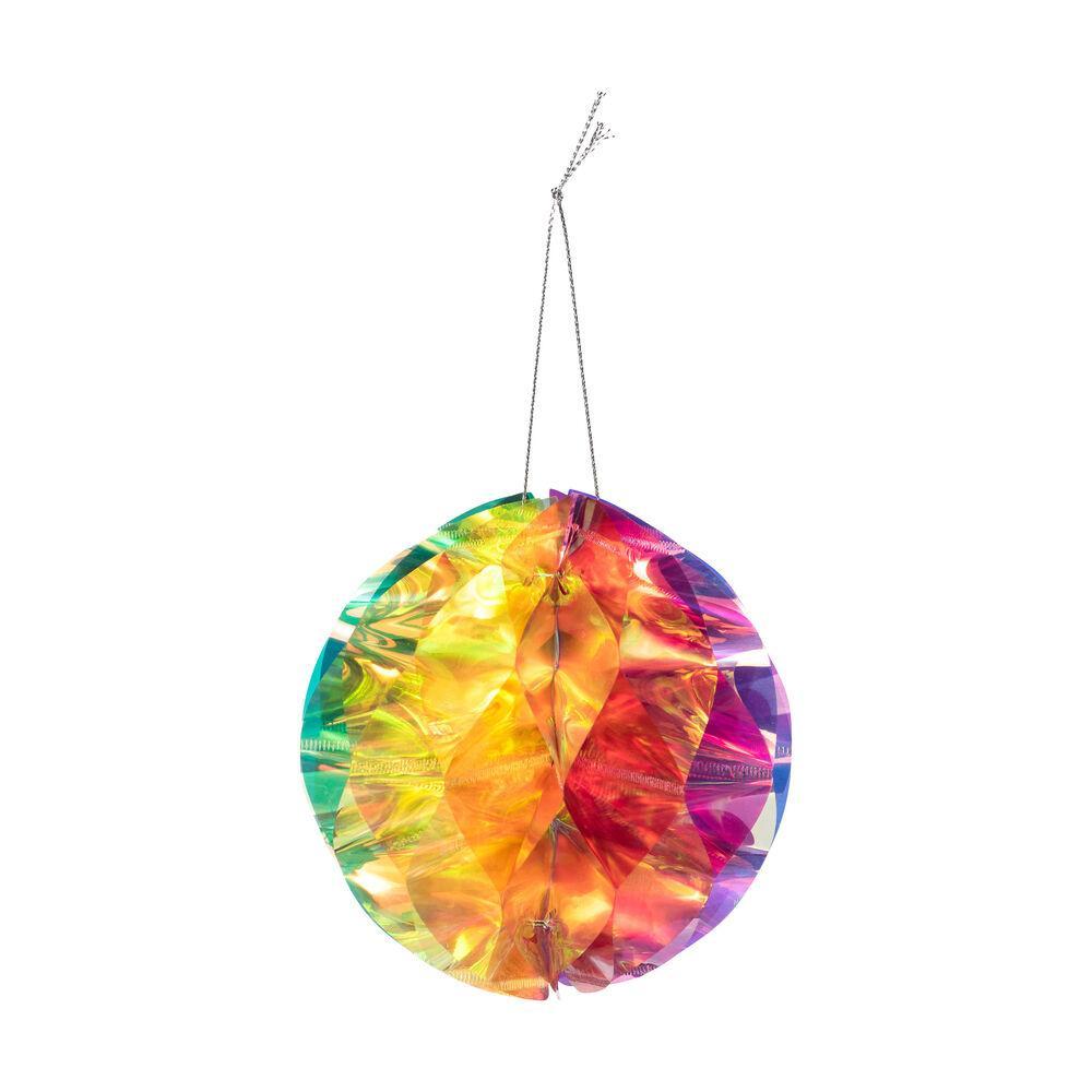 Iridescent Honeycomb Holiday Ornaments - Set of 6 by MoMA