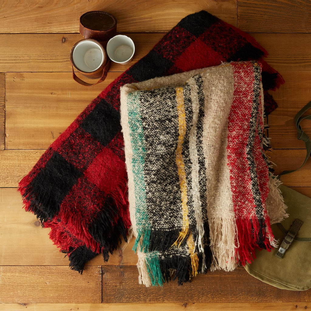 Cozy Up Super Soft Classic Plaid Throw Blanket in Various Colors