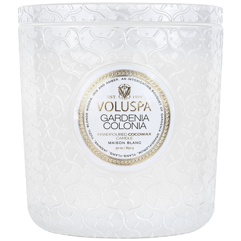 Gardenia Colonia Luxe Candle