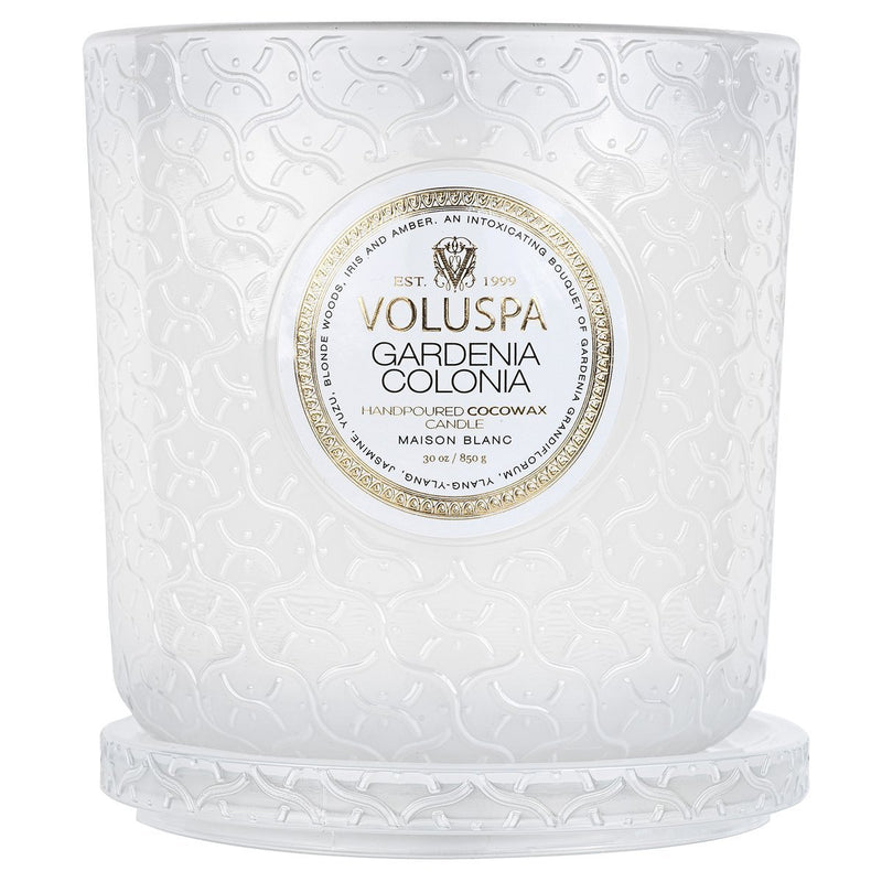 Gardenia Colonia Luxe Candle