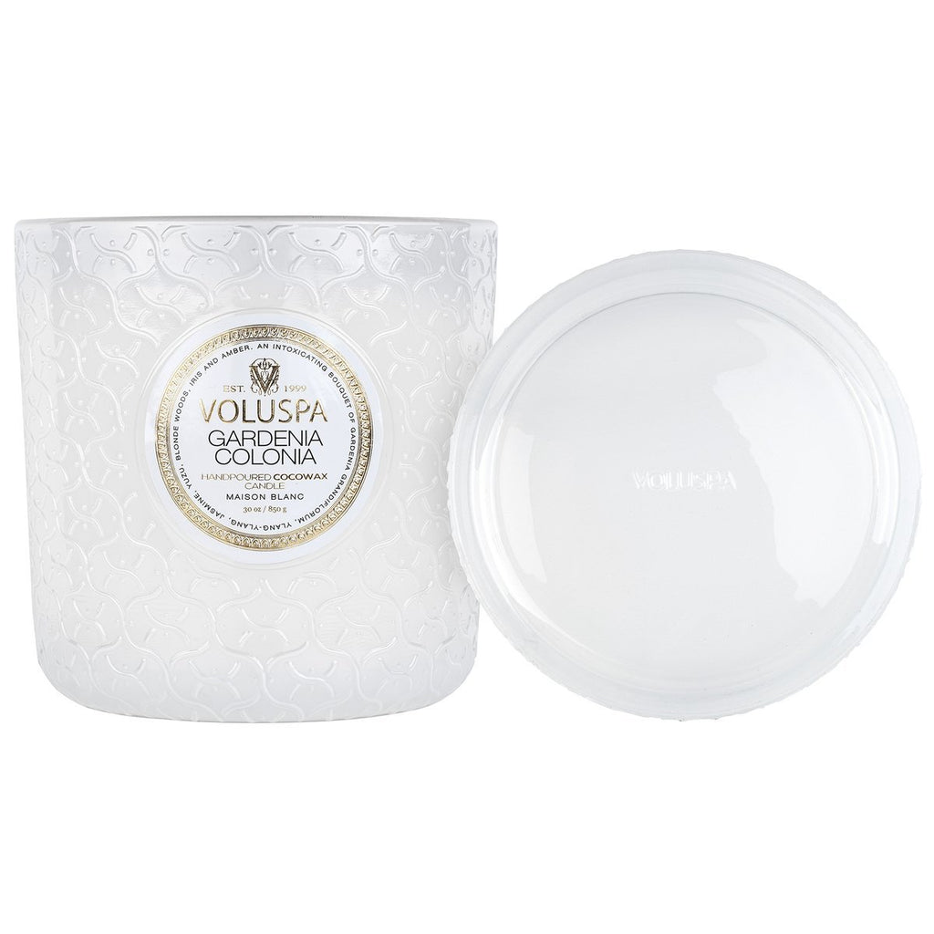 Gardenia Colonia Luxe Candle