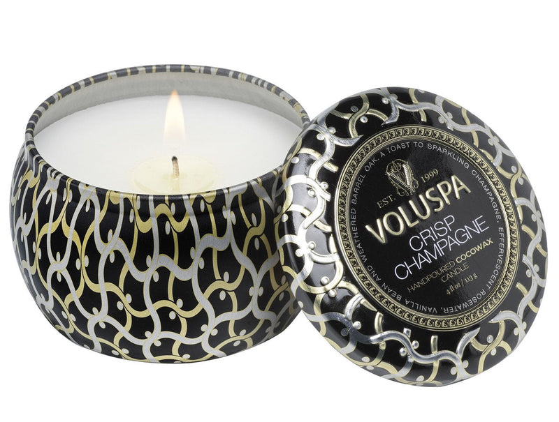 Crisp Champagne Mini Tin Candle