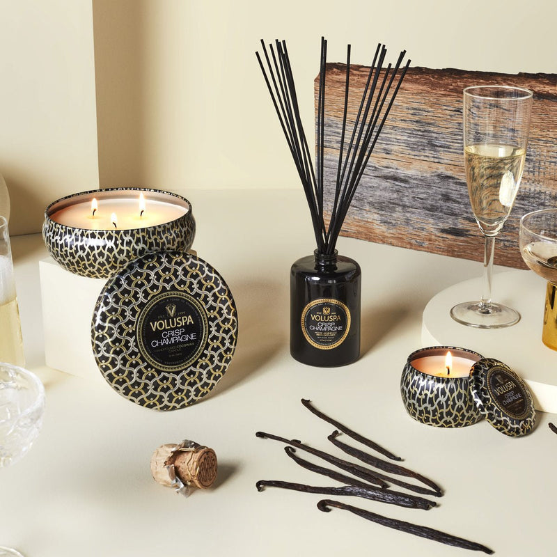 Crisp Champagne Mini Tin Candle