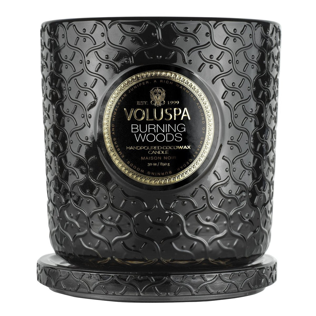 Burning Woods Luxe Candle