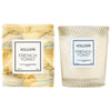 Classic Textured Glass Candle in French Toast design by Voluspa